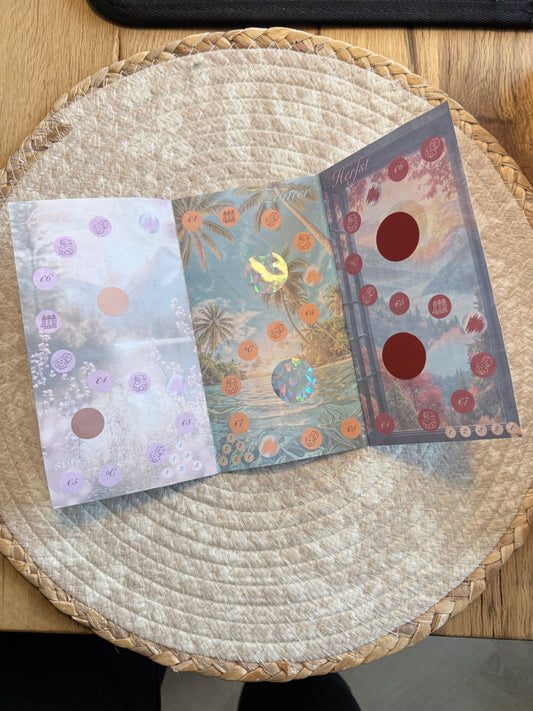 Klapkaart Seizoenspaarweg