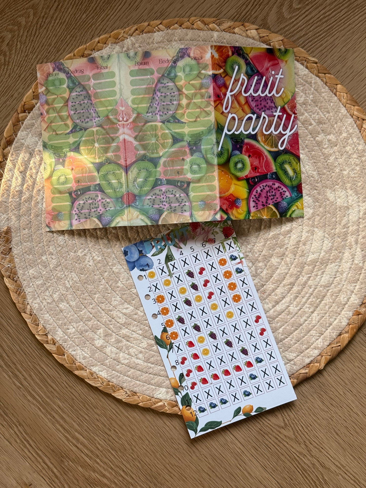Klapkaart Fruit Party