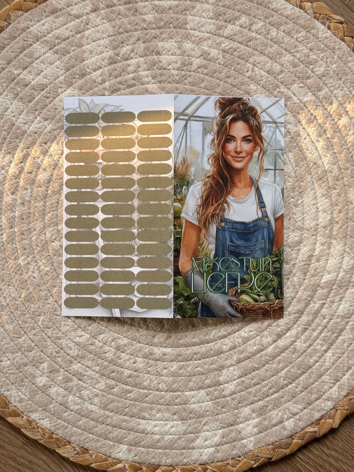Klapkaart Moestuin Liefde