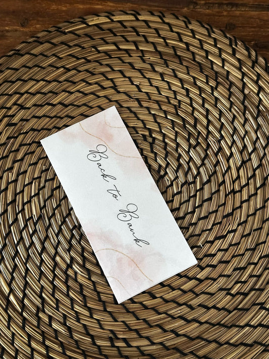 Dashboards voor Budgetbinder A6 - Pretty Pink