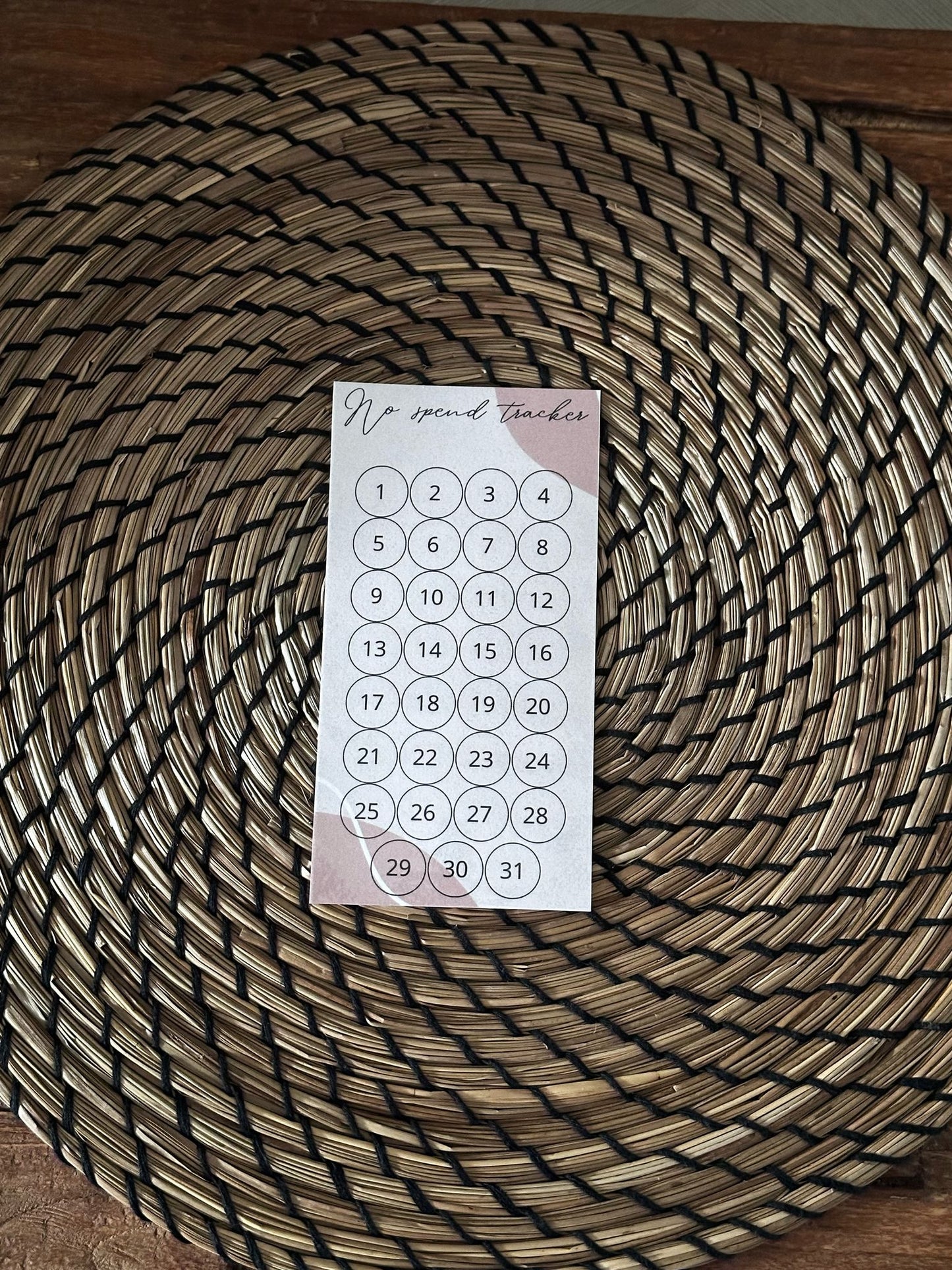 No Spend Tracker