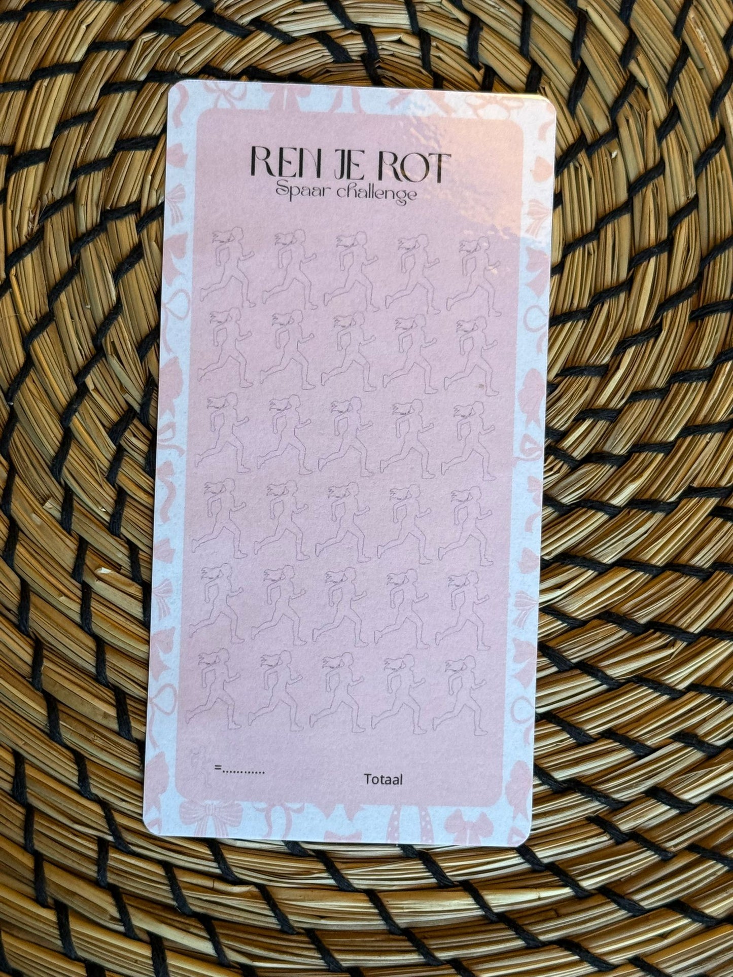 Ren je rot challenge - Roze