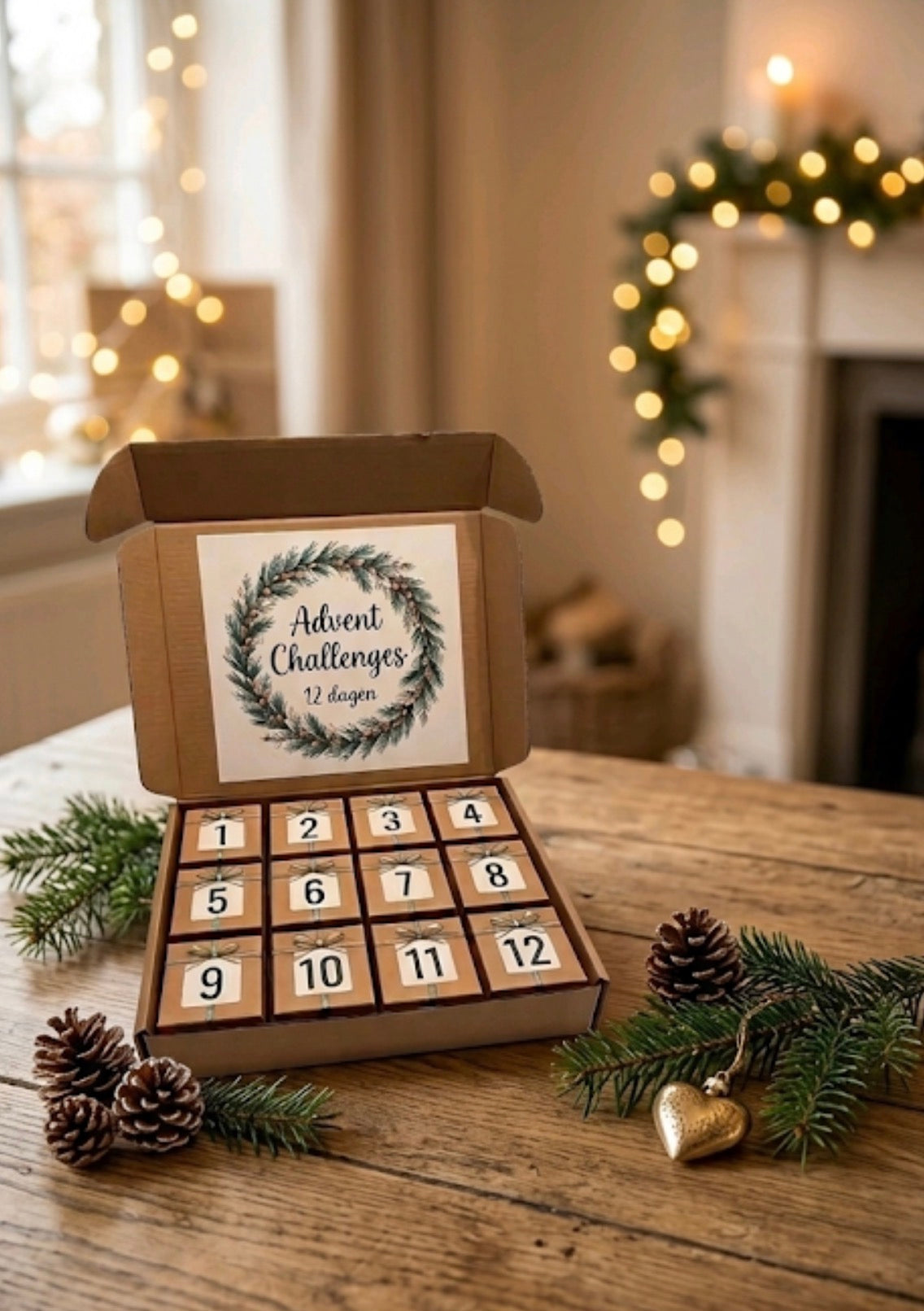 Kleine Adventsbox - 12 challenges