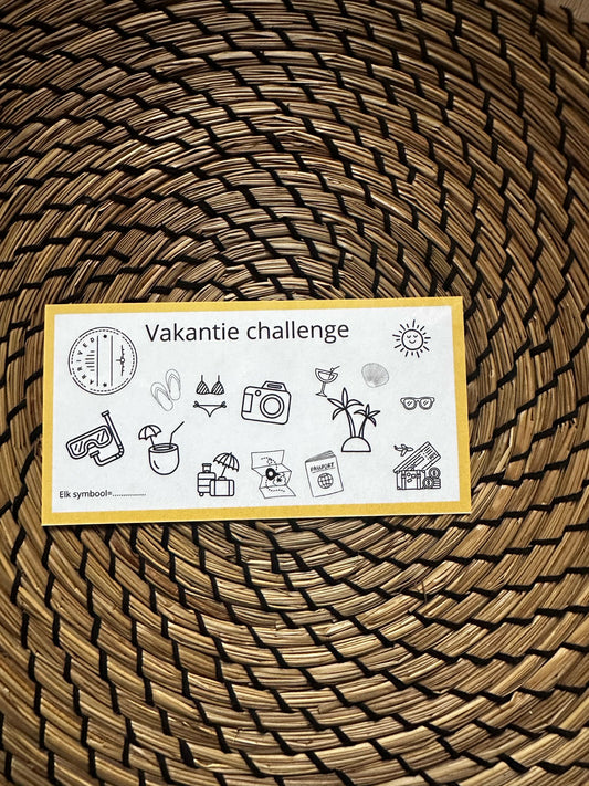 Challenge - Vakantie