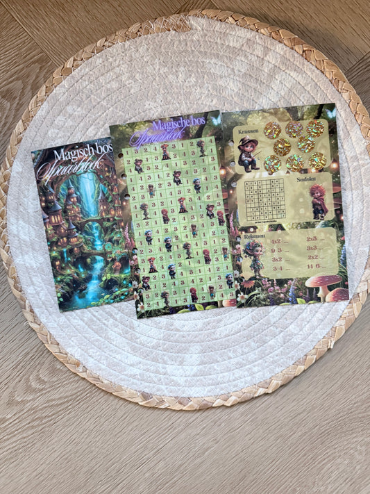 Magische bos - spaarblock