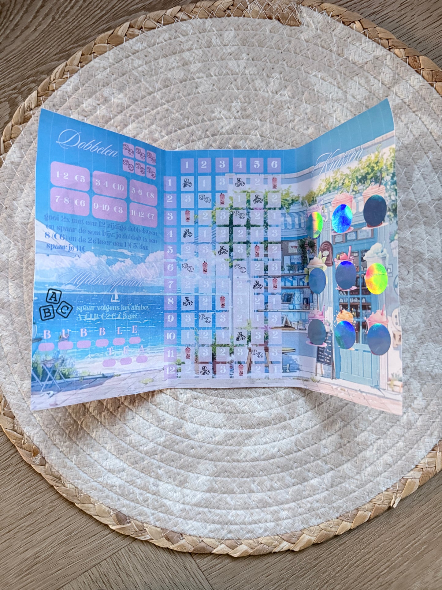 Bubble tea bingo