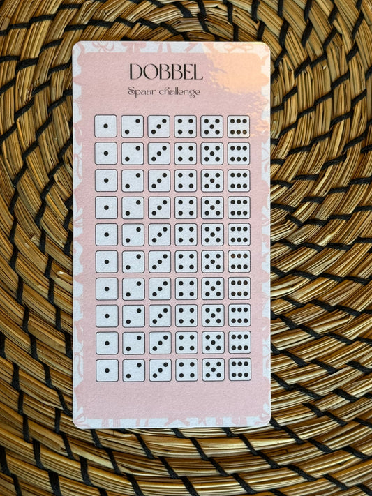 Dobbel challenge - Roze