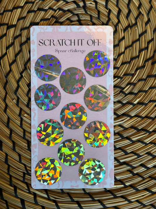 Scratch-it off challenge - Roze